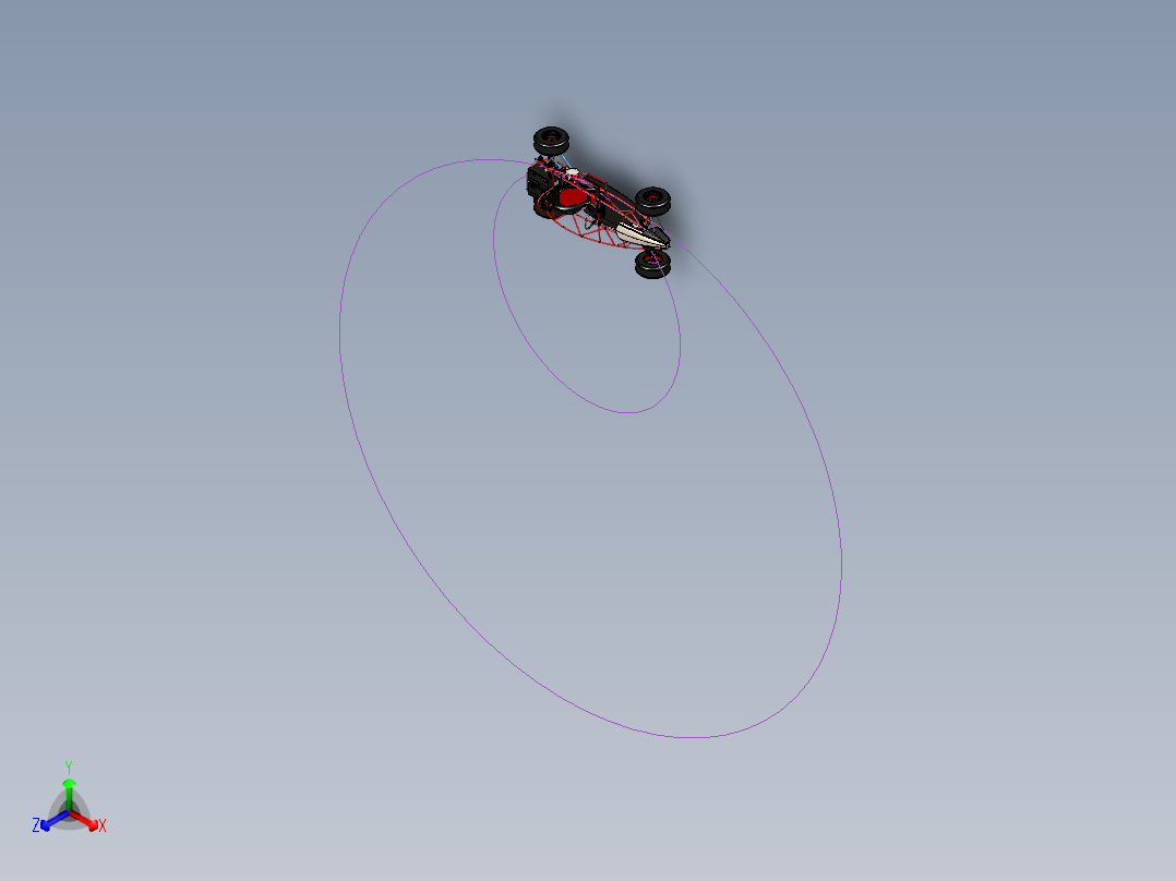 10-Ariel Atom单座电动卡丁车<span style='color: red'>3D</span>数模图纸 STP格式