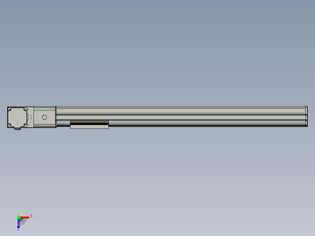 威洛博VBF17-S750-BL俯视图