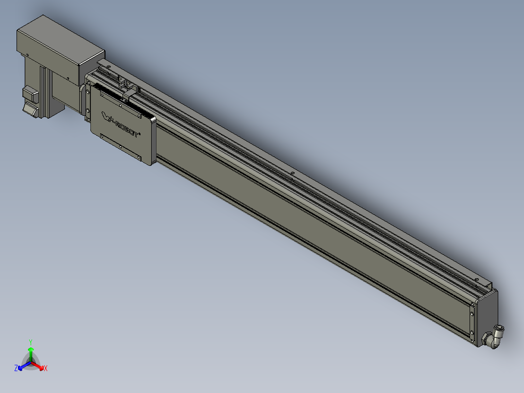 威洛博VBC10-S750-BR-P40正等轴测图