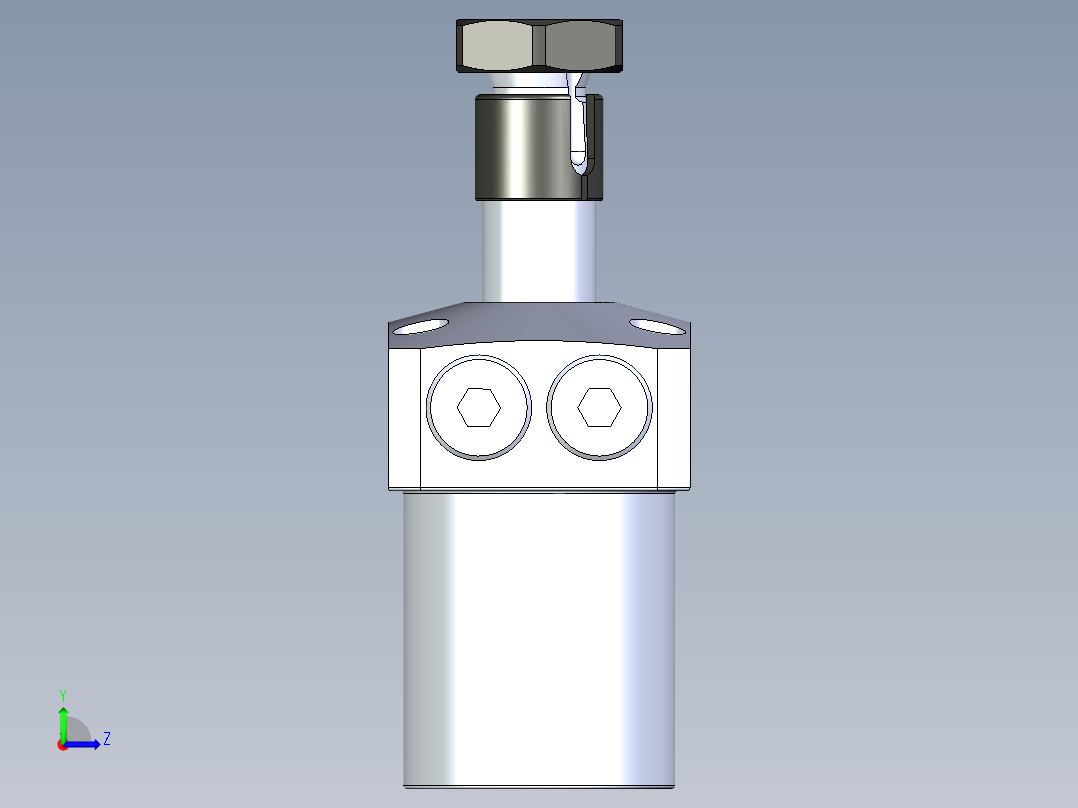 KOSMEKLHA0360-CR-Y45_R01多系列多零件图纸模型左视图