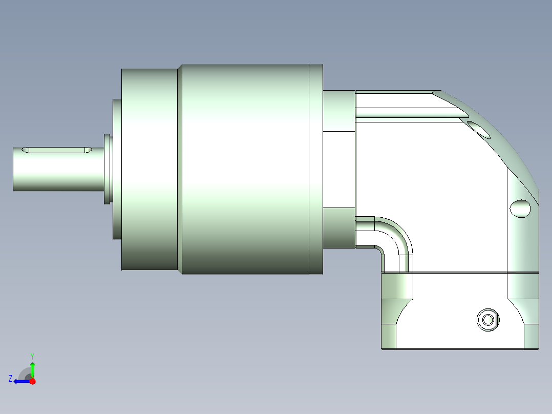 直齿ZPLE120-L3 14-73-98.43-M6.stp右视图