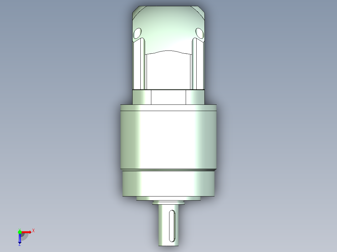 直齿ZPLE120-L3 14-73-98.43-M6.stp俯视图