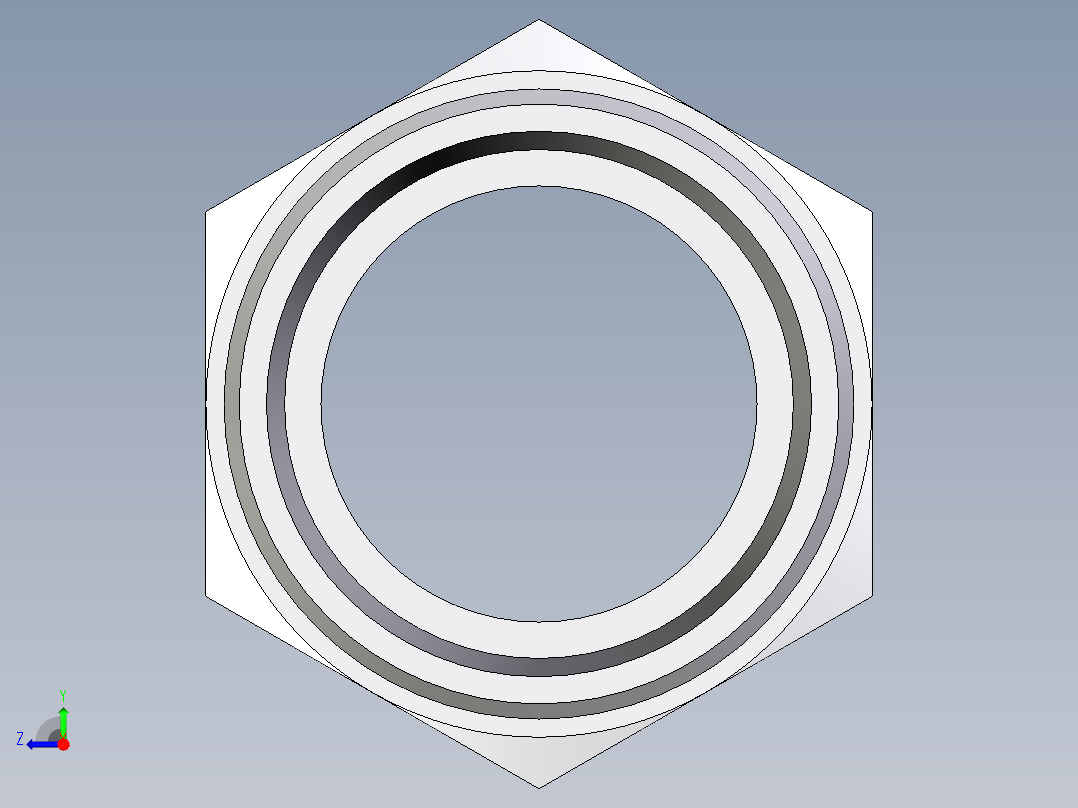 卡套式工业通用硬管接头EO_Male_Stud_connector_GE42LMEDOMDCF右视图