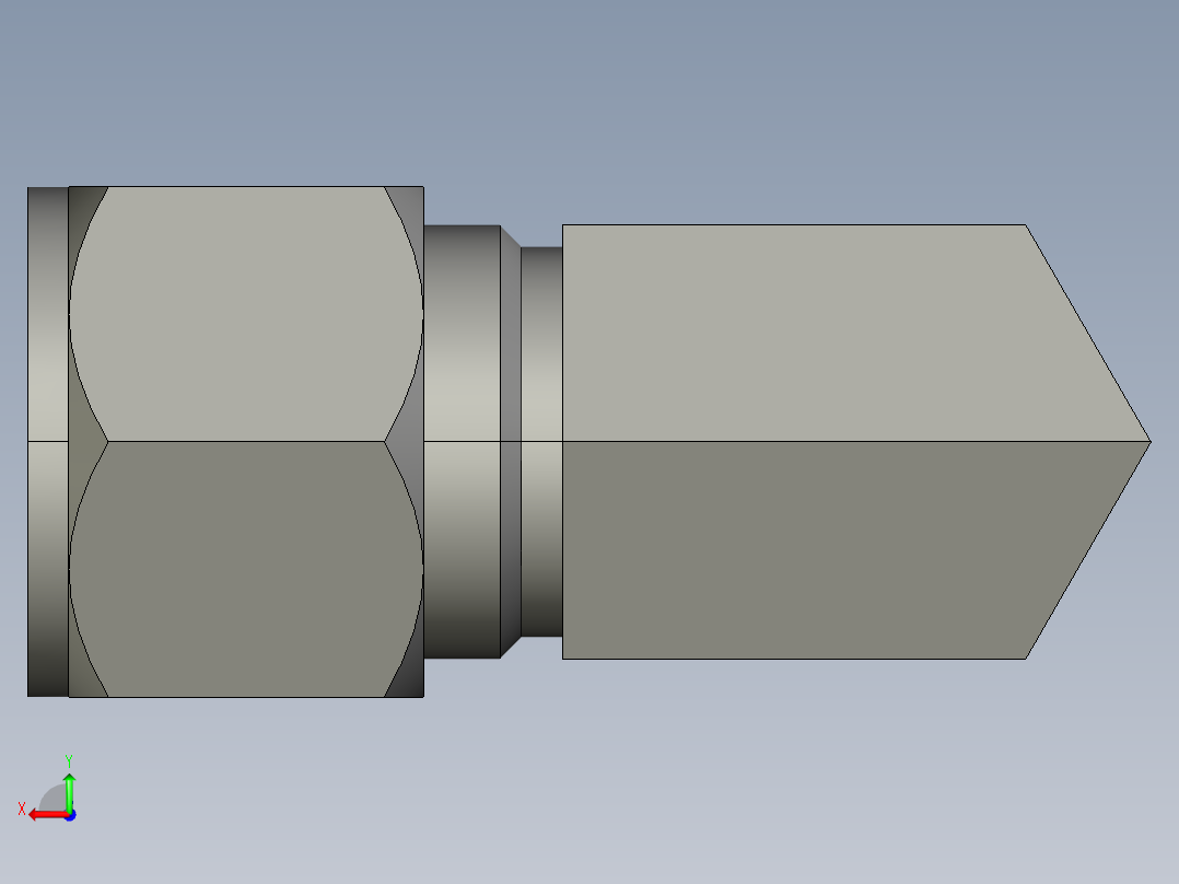 卡套式工业通用硬管接头12_cbu-s后视图