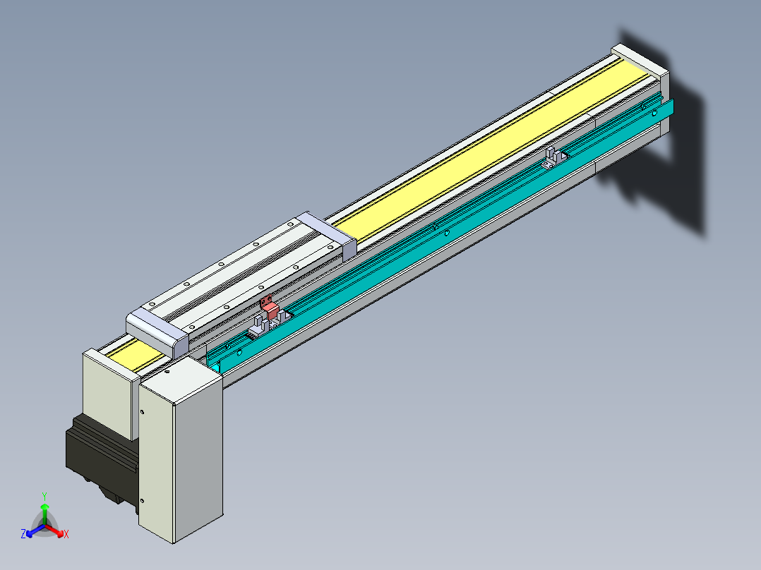 欧规系列-LB6-L65-C-S350-BLD-P40-D3正等轴测图