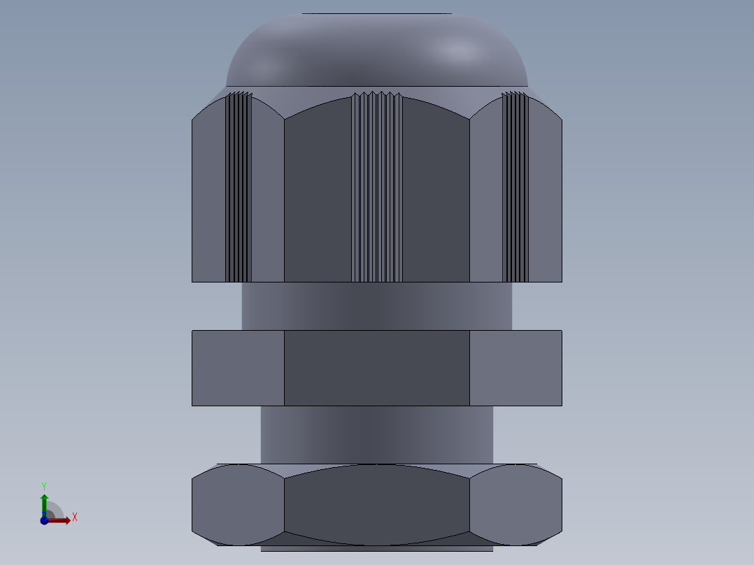 M16X1.5PG头前视图