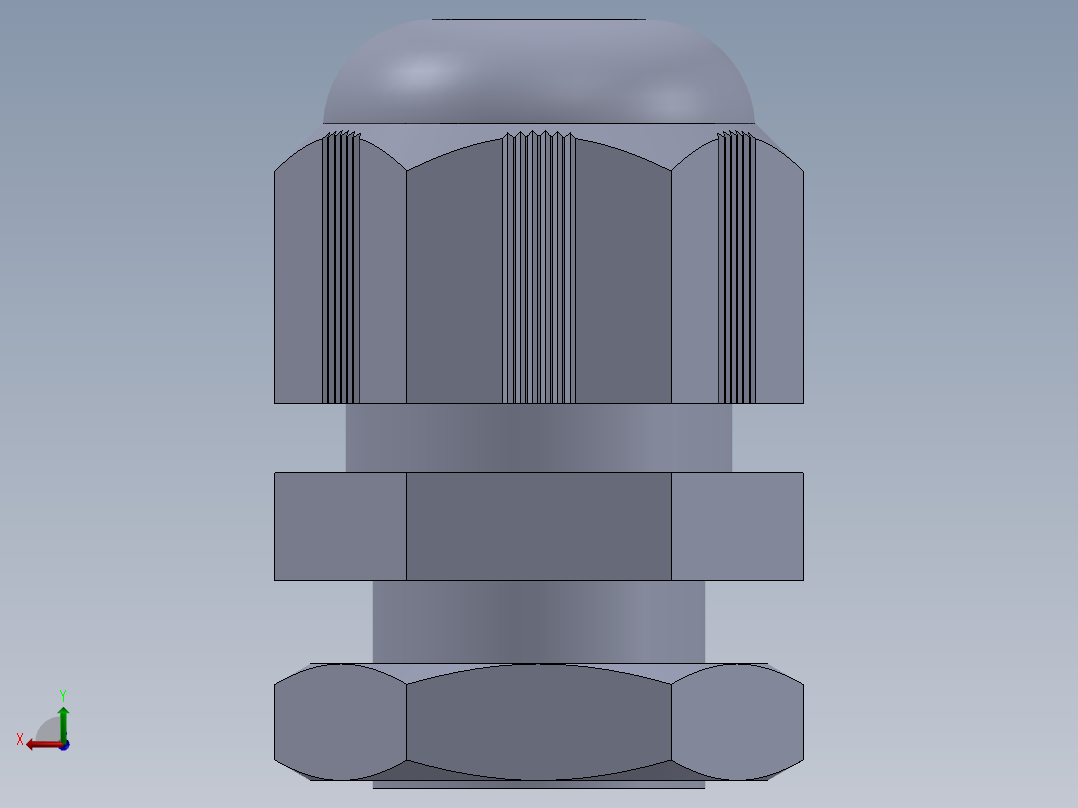 M16X1.5PG头后视图