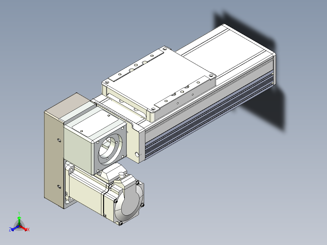 同步带全封闭直线模组TPA-HCB-105D-90-L50-LP-C-P20-N3