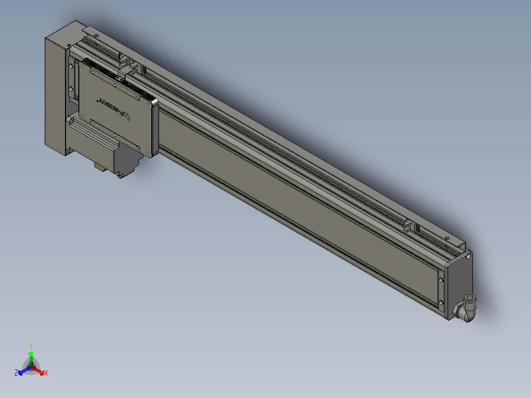 威洛博VC10-S550-BL-P40正等轴测图