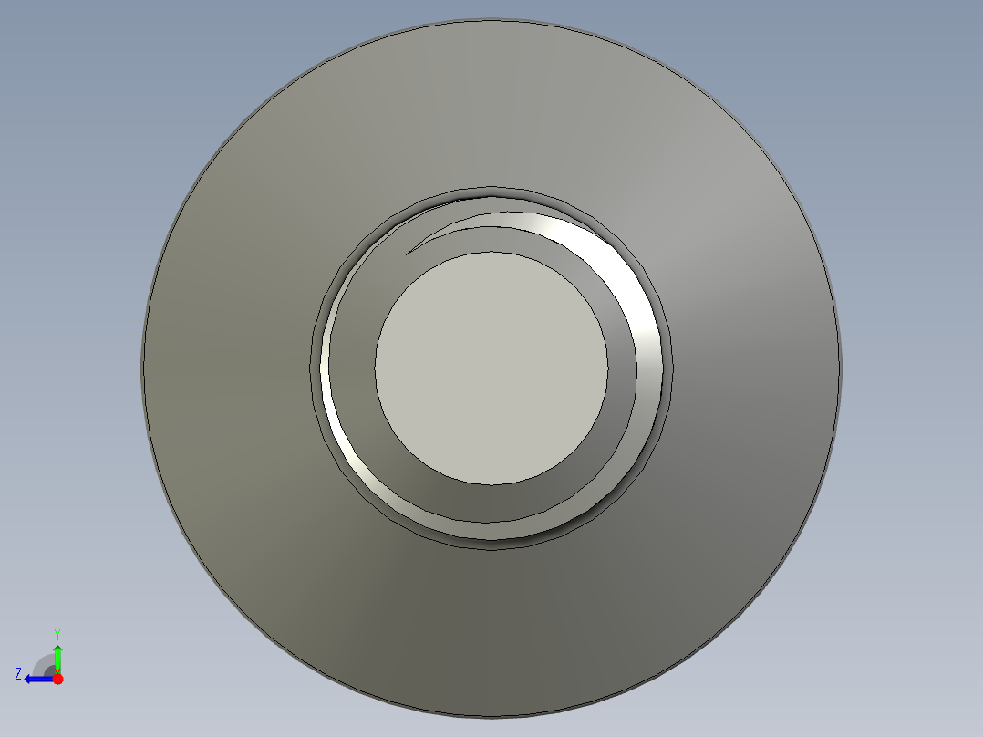 制沉头螺钉-M5_Countersunk_30右视图