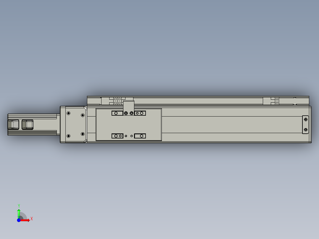 VF丝杆传动-一般环境VT6-L10-C-S240-BC-P10-C4前视图
