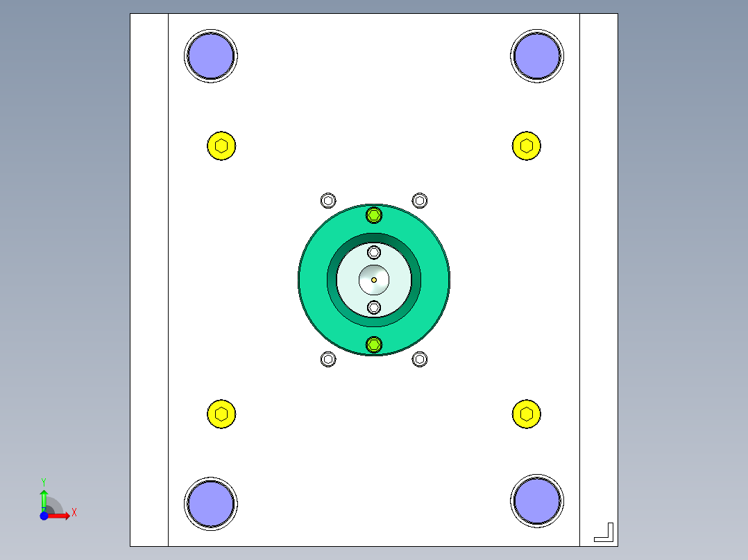 充电宝外壳注塑模具设计含三维UG==1192736==160前视图
