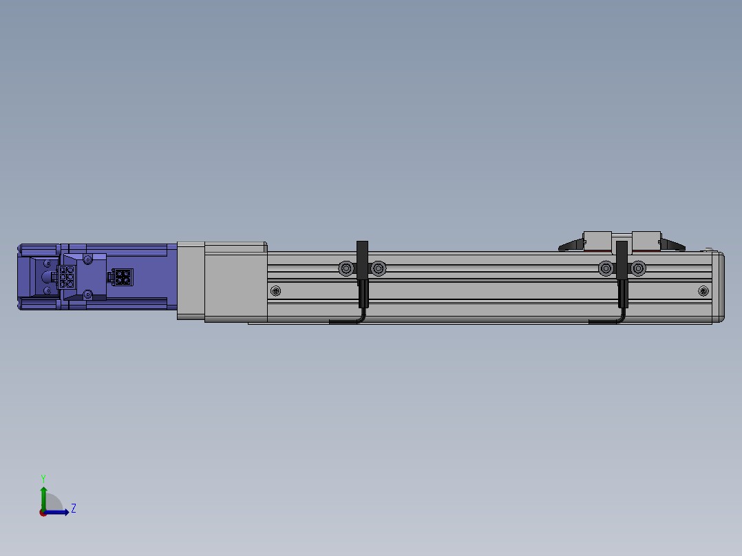 精密模组MY50-T10-150L-BC-P10B-C4-C左视图