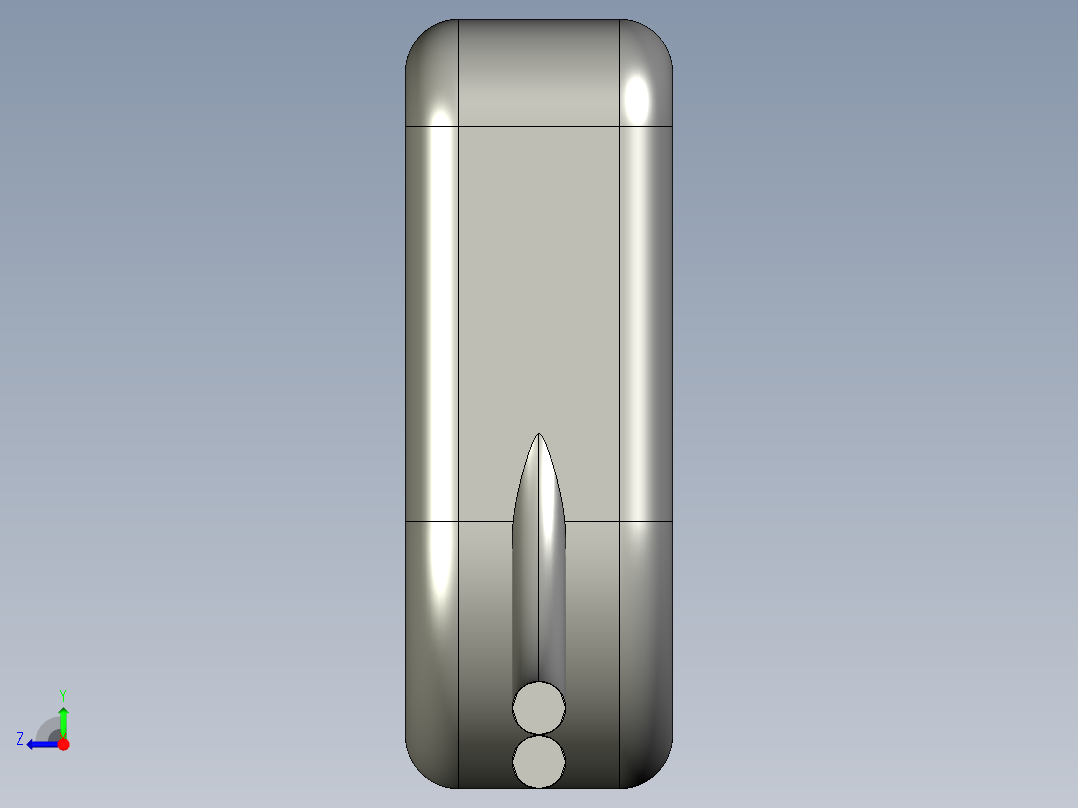基恩士FU-37_kc图纸模型右视图