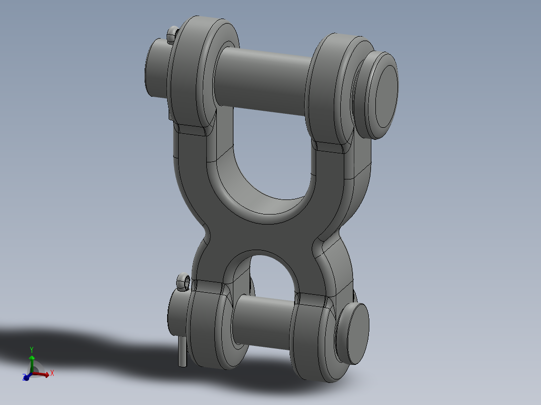 紧固件-0.7500 Double Shackle 0.5000
