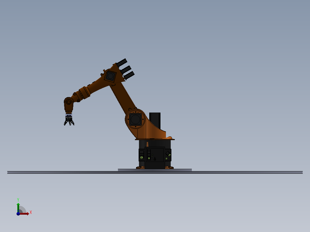 kuka kr16 SW前视图