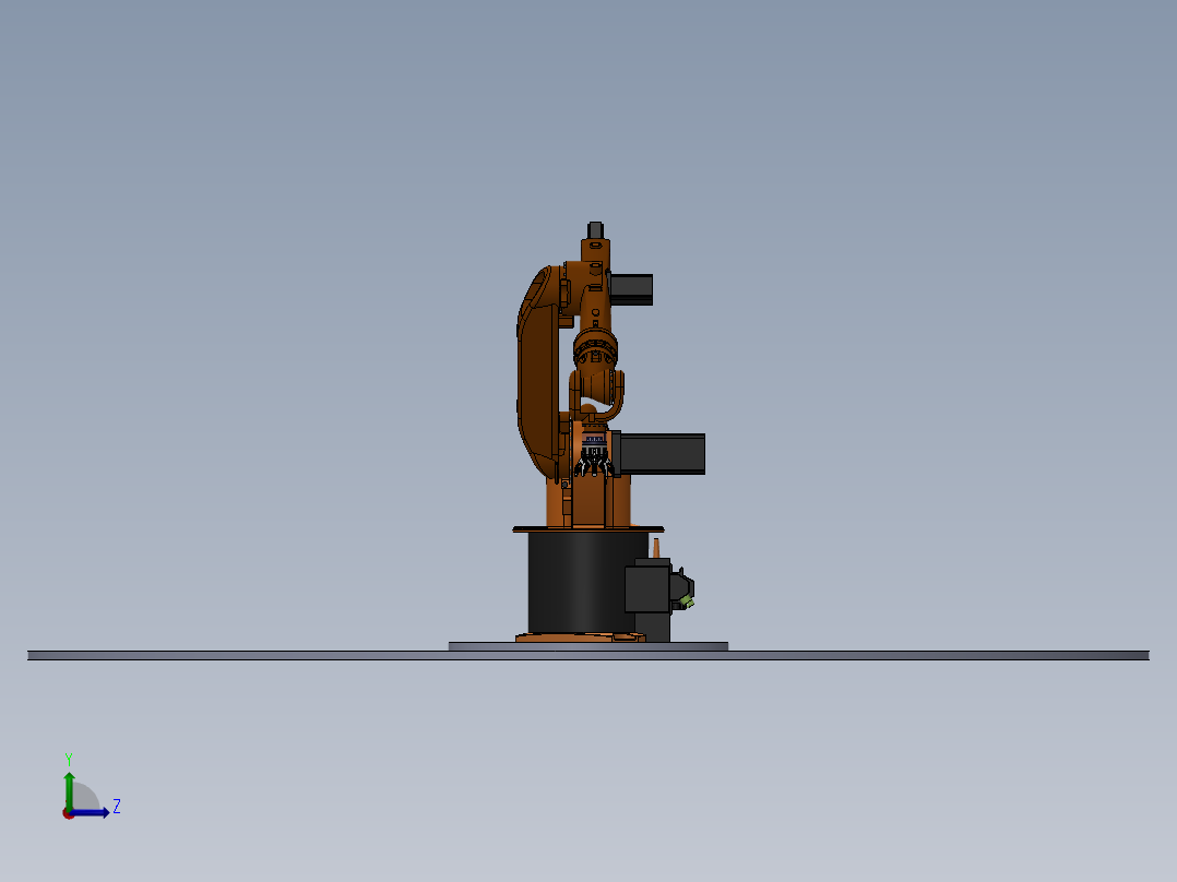 kuka kr16 SW左视图