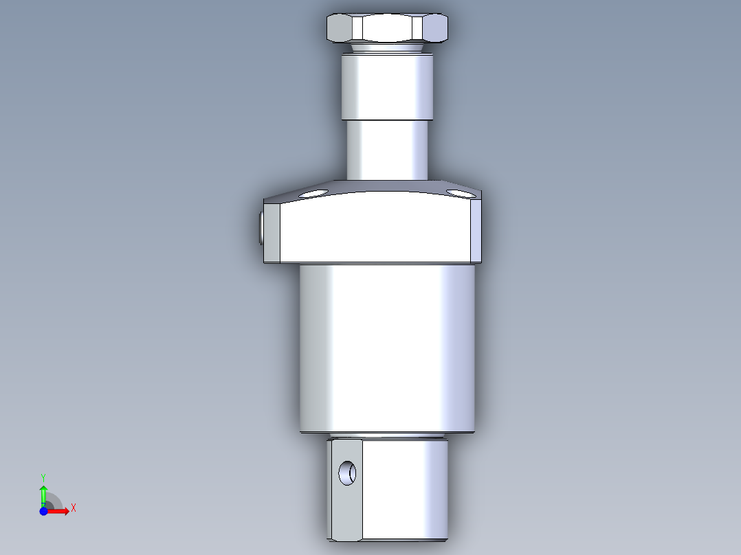 KOSMEKLHA0650-GLN多系列多零件图纸模型前视图