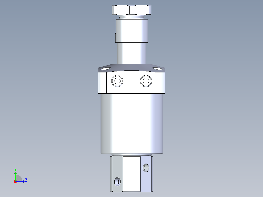KOSMEKLHA0650-GLN多系列多零件图纸模型左视图