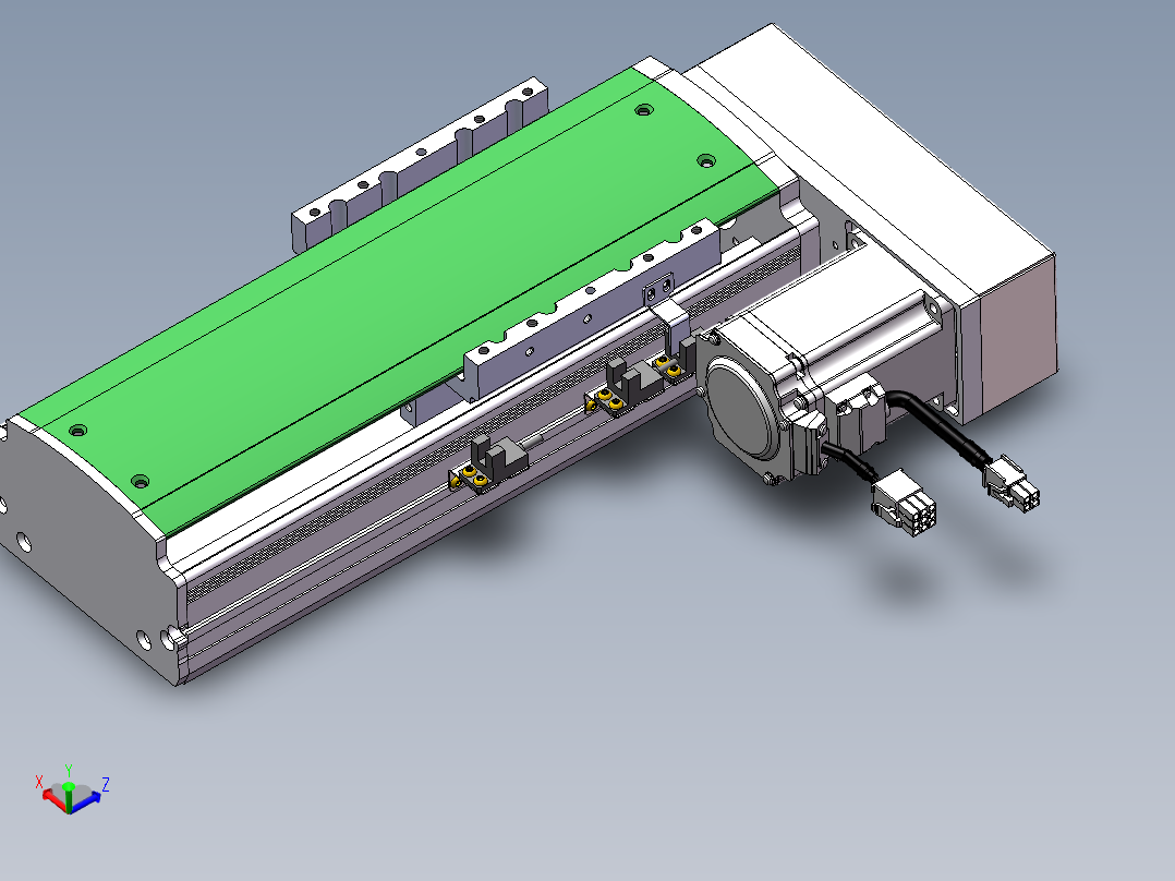 MTH丝杆半封闭模组MT120BS-BR-400W