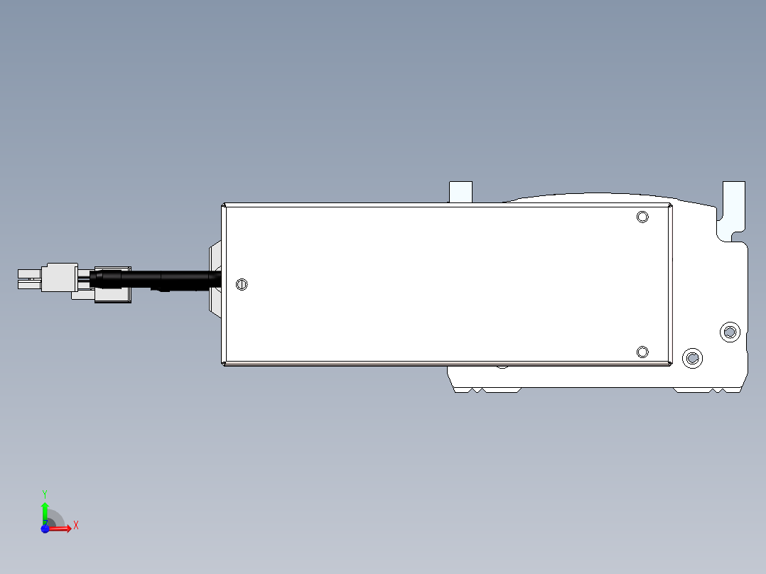 MTH丝杆半封闭模组MT120BS-BR-400W前视图
