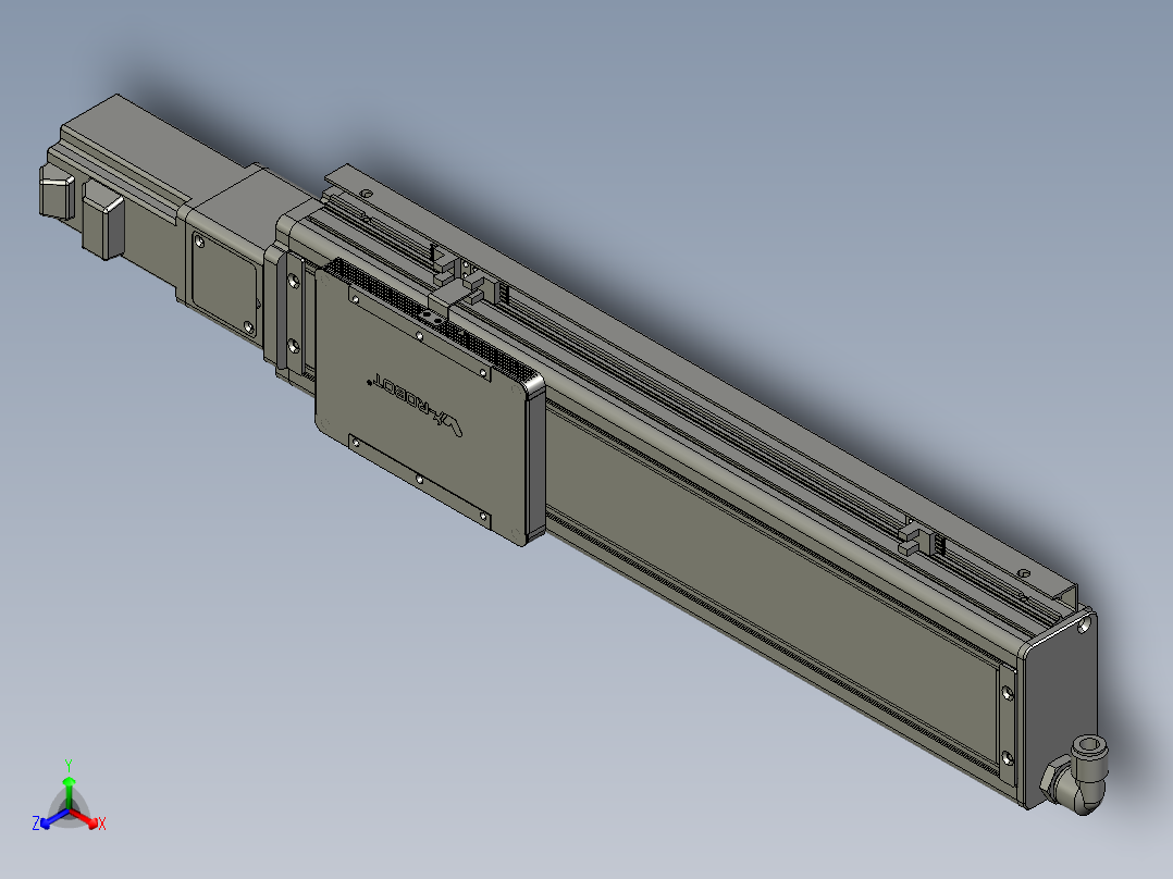 威洛博VC10-S300-BC-P40正等轴测图