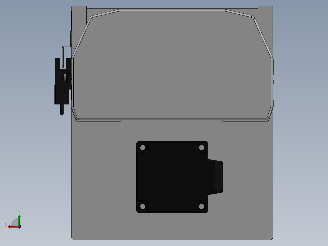 精密模组MY170-T10-950L-BM-P75B-C4-C后视图