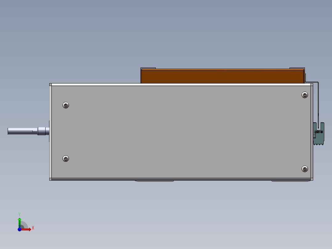 MCH丝杆全封闭MCH22-BR-750W前视图