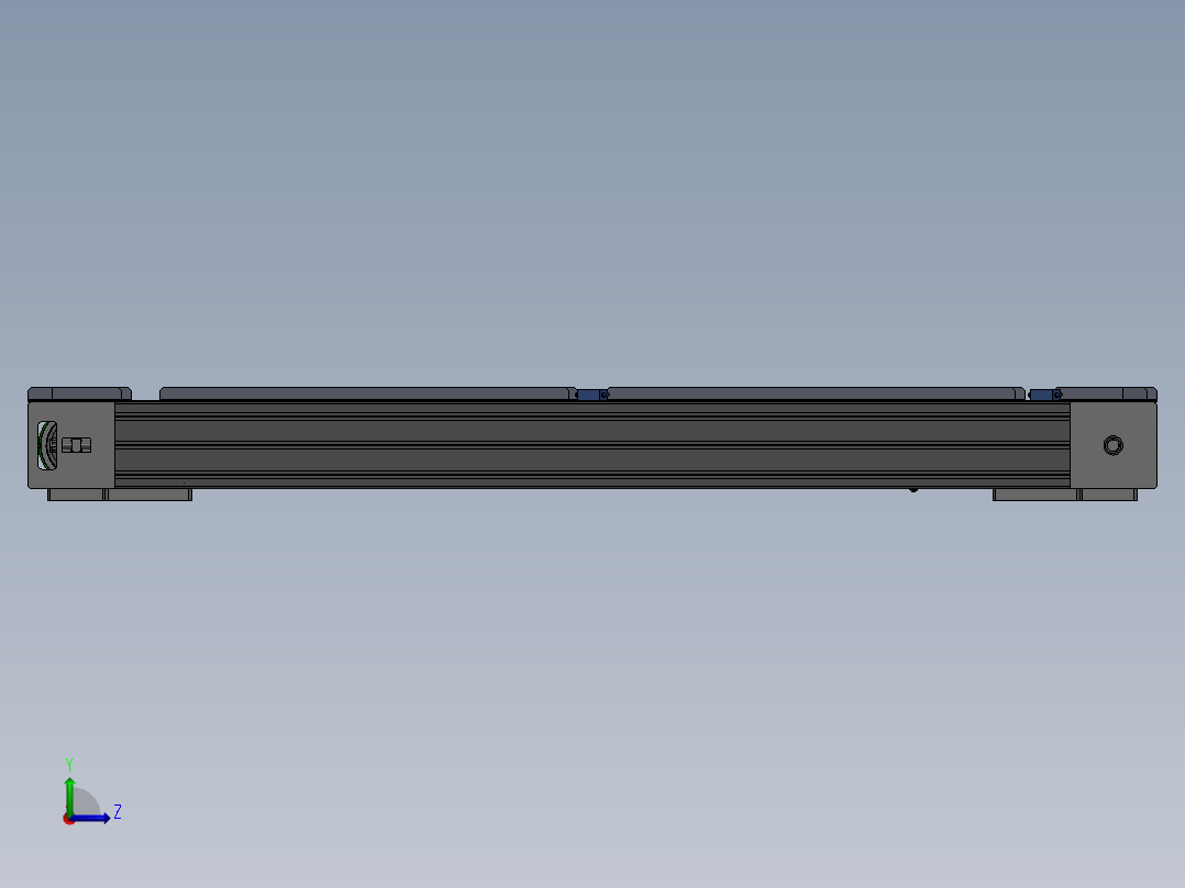 载具回流输送机sw16左视图