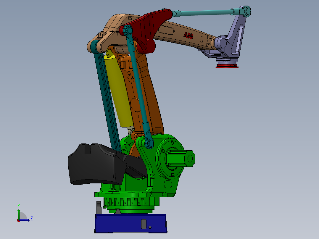 ABB IRB 760 Robot左视图