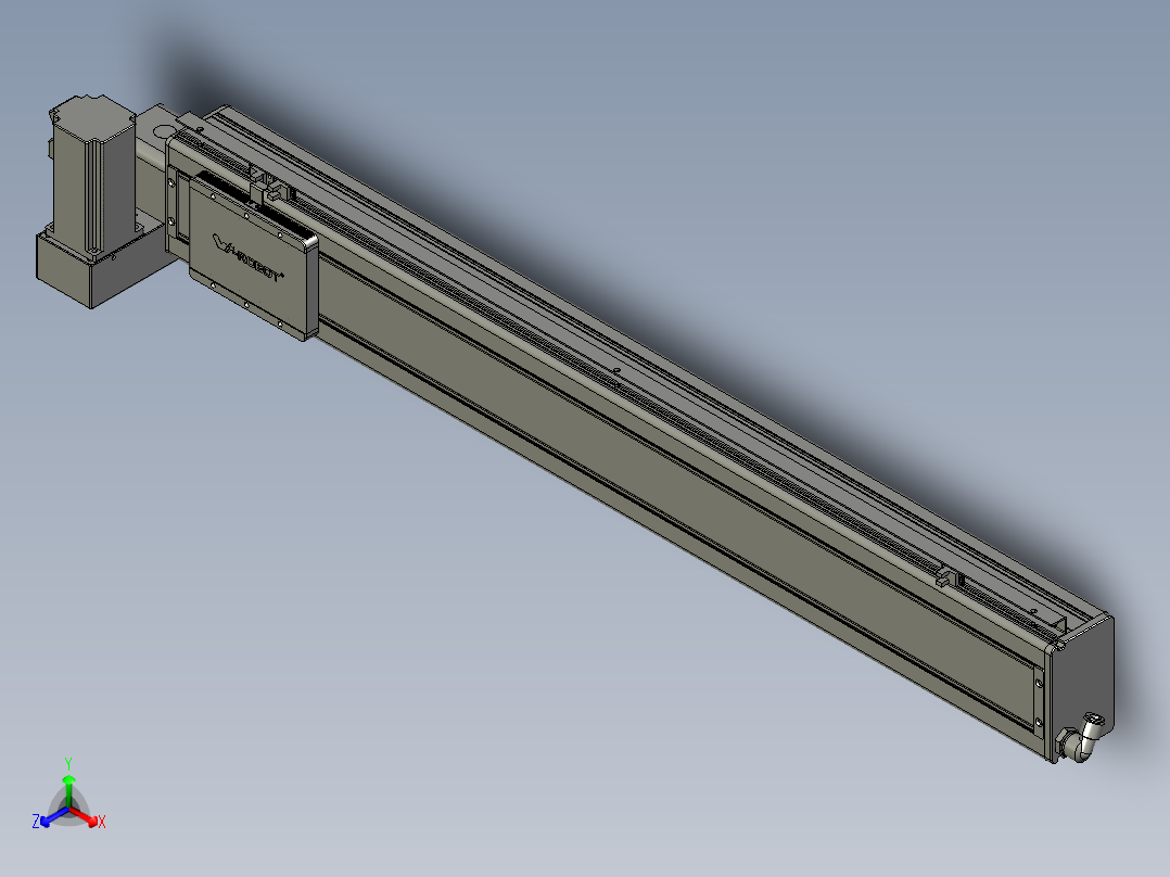 威洛博VBC12-S800-BLU-P40正等轴测图