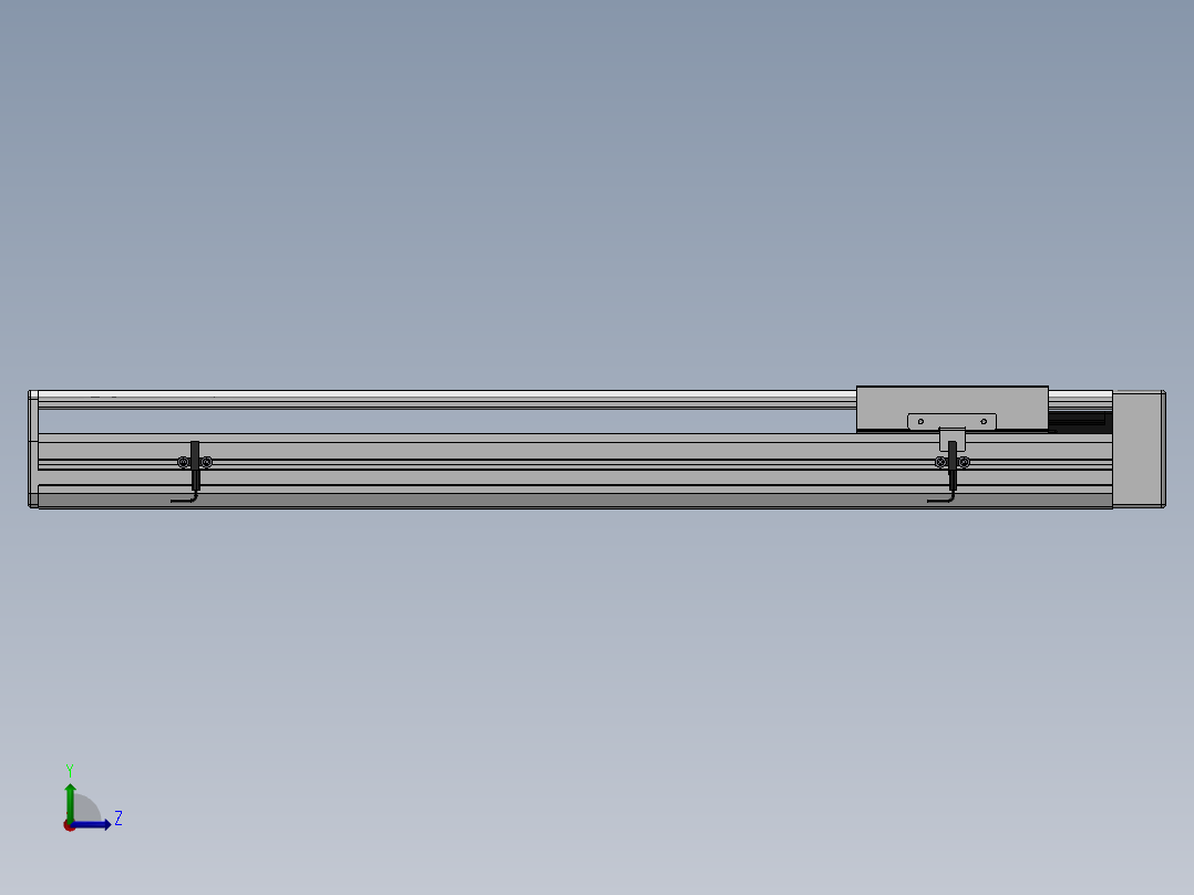 精密模组MY170-T10-600L-BL-P40B-C4-C左视图