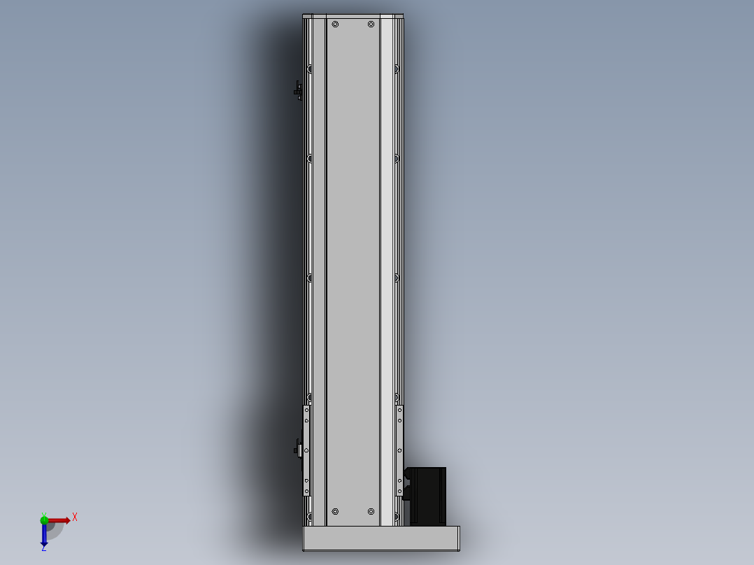 精密模组MY170-T10-600L-BL-P40B-C4-C俯视图