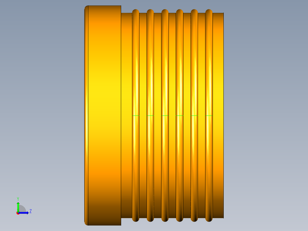 双作用筒式减振器设计【含三维UG和仿真+CAD图+文档】左视图