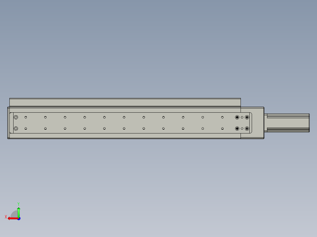 VF丝杆传动-一般环境VT6-L10-C-S320-BC-P10-C4后视图