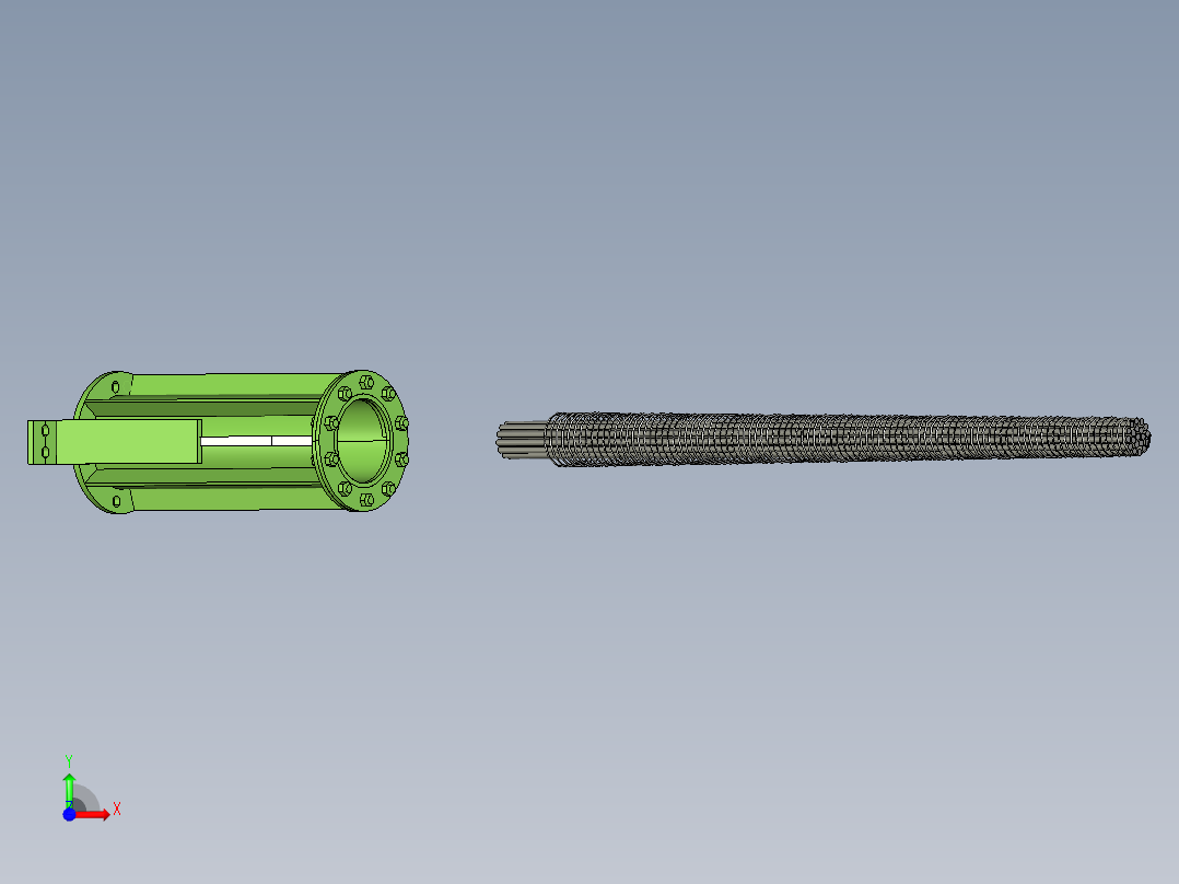 天线电缆2前视图