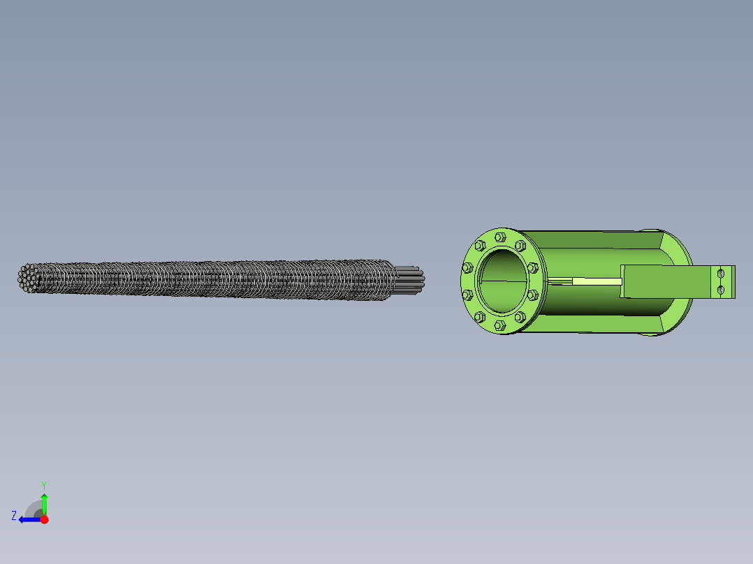 天线电缆2右视图