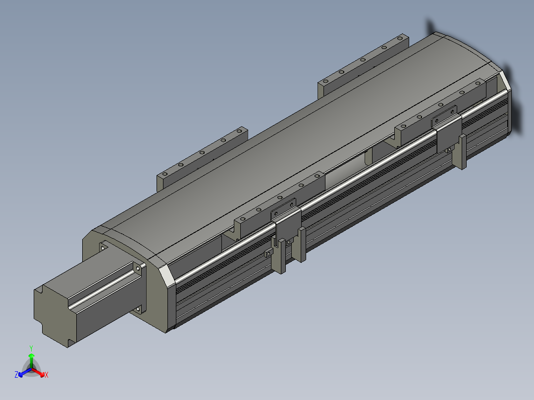 直线模组WG-LHA12-S200-M设计图纸