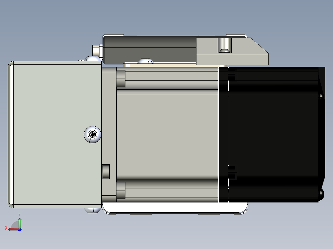 同步带滑台-欧规BC6H-L60-S2700-R-ZP40-D3后视图