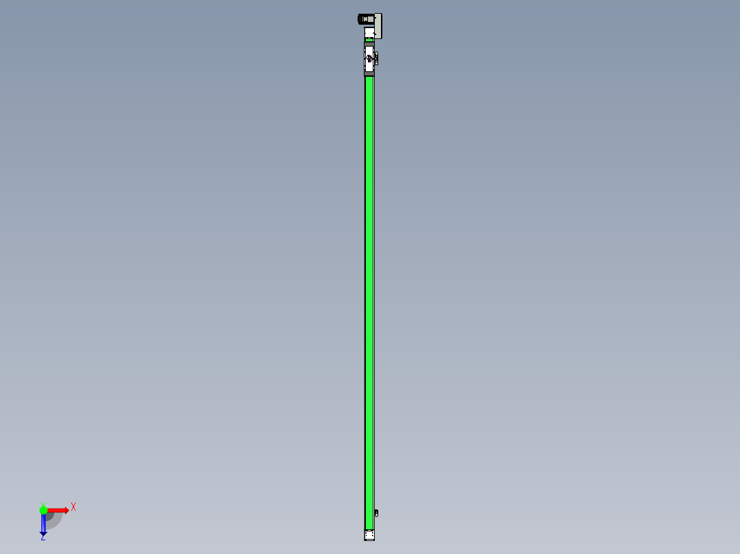 同步带滑台-欧规BC6H-L60-S2700-R-ZP40-D3俯视图