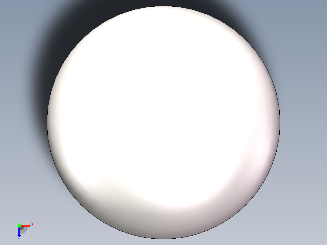 EHA椭圆形封头DN3000俯视图