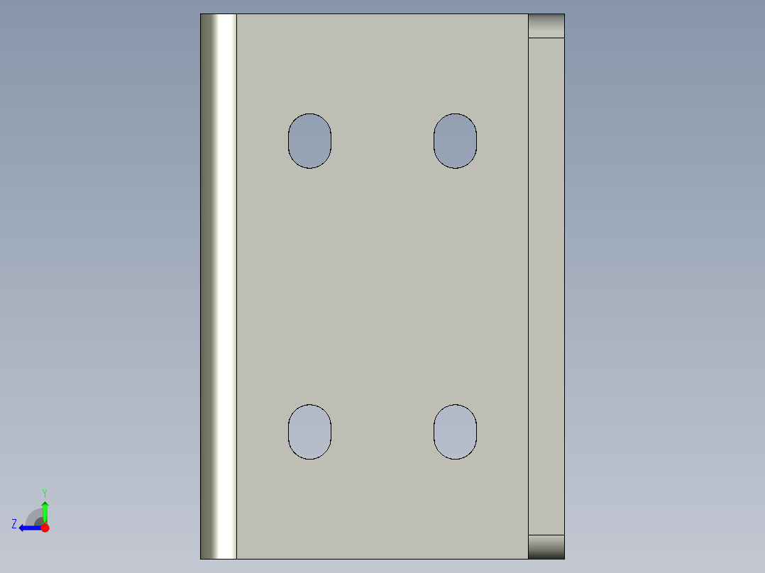 基恩士S-P11_kc图纸模型右视图