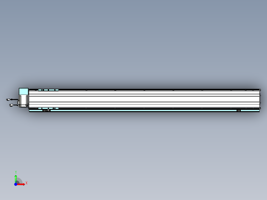 威洛博VBF同步带传动一般环境VBF14-L45-S1300-BRU-ZP40-C3前视图