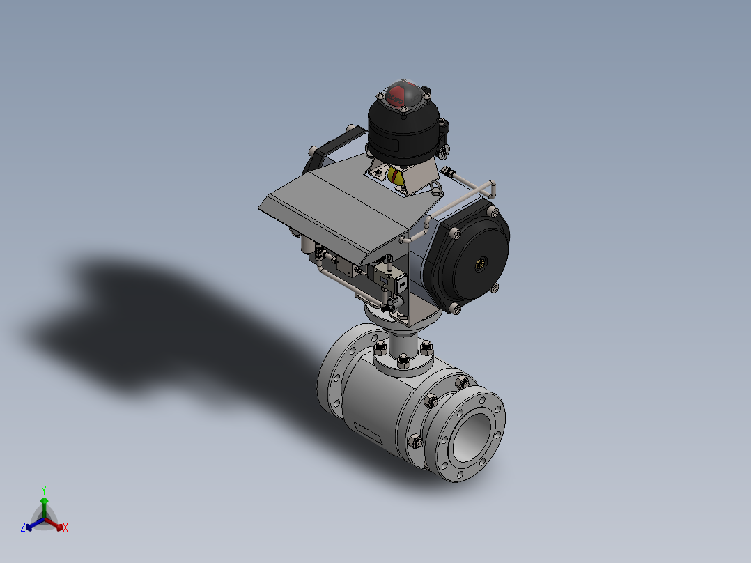 沃尔沃遍达发动机正等轴测图