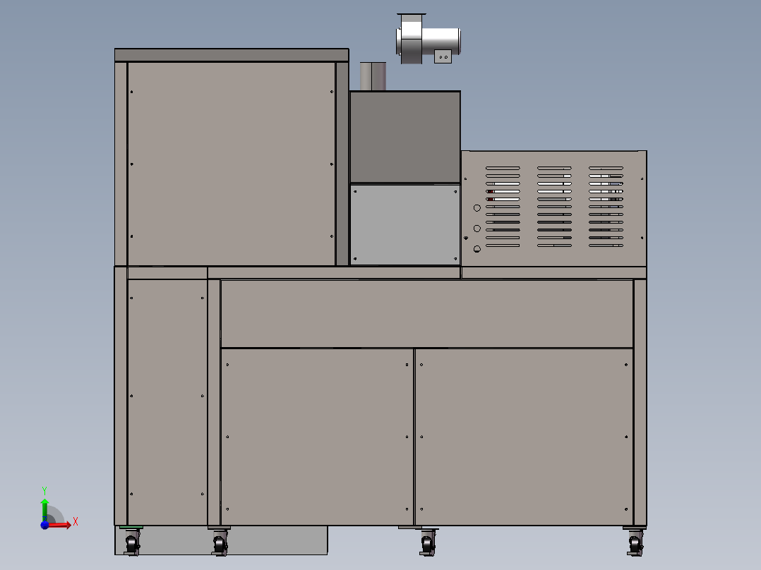 240KG垃圾处理器sw16前视图