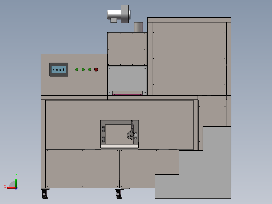 240KG垃圾处理器sw16后视图