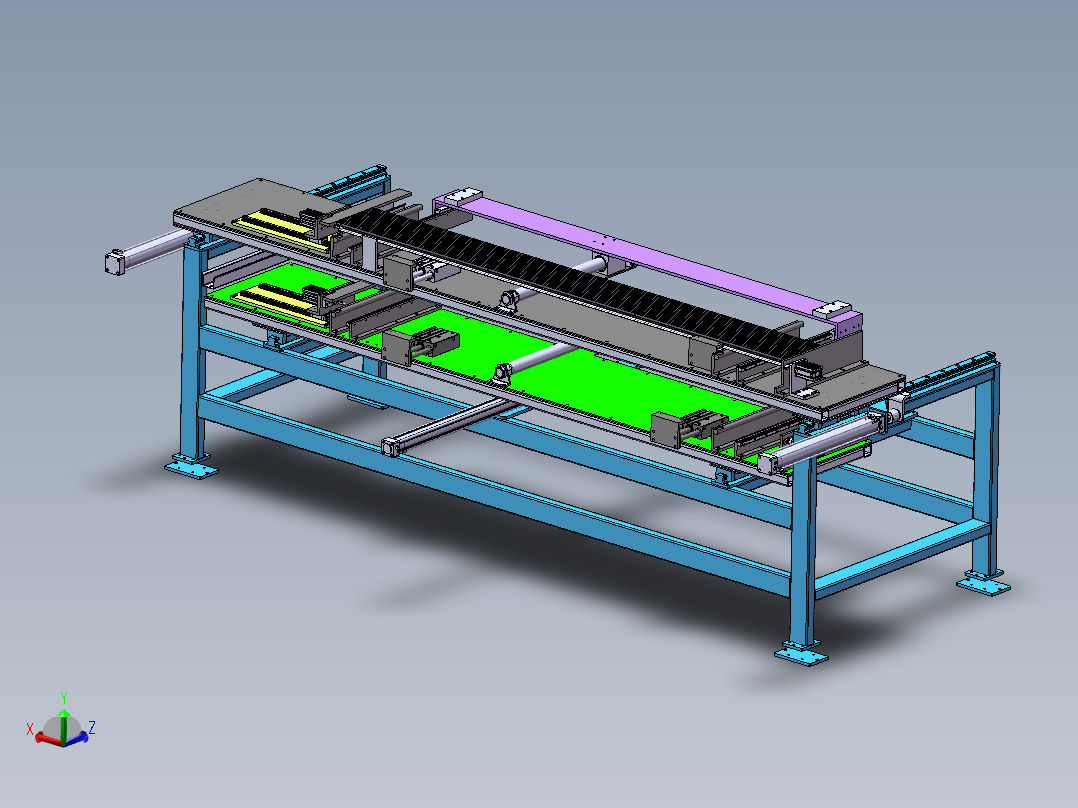 门板边挡板分离喂料机sw19