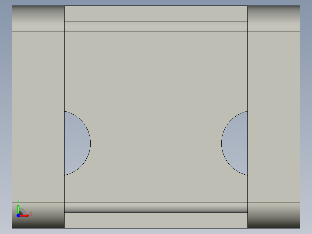 基恩士PZ-B11_kc图纸模型前视图
