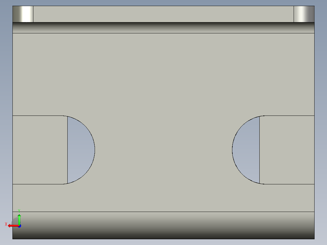 基恩士PZ-B11_kc图纸模型后视图