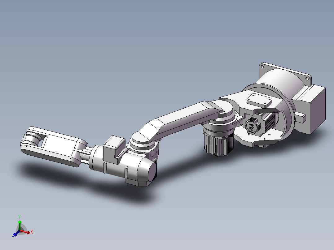 一台工业<span style='color: red'>机器人</span>